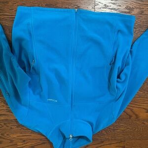 Columbia Bright Blue Full-Zip Performance Fleece Jacket